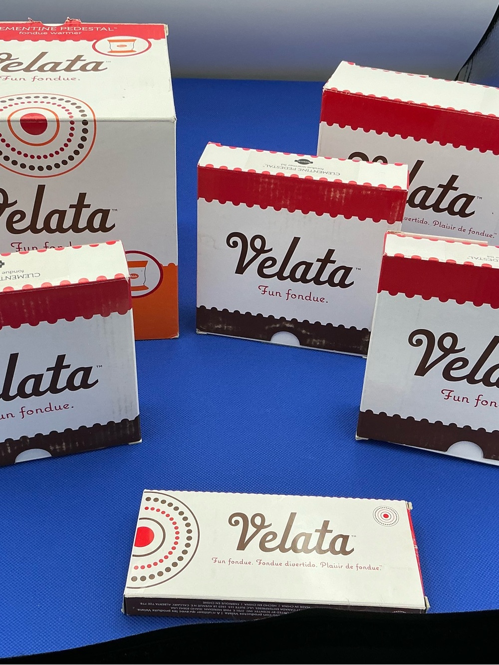 Lot Velata Fondue Warmer